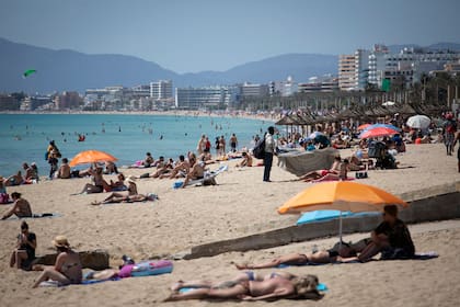 Una imagen de Mallorca durante esta primavera, una de las playas codiciadas para los turistas en España