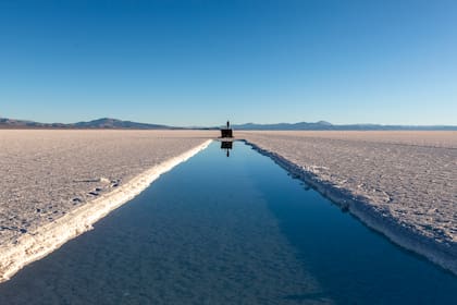 Vista de las Salinas Grandes
