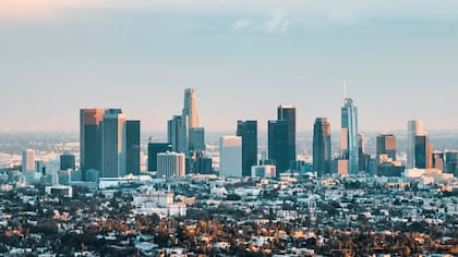 Vista de Los Ángeles, California (Archivo)