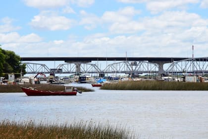 Vista de los dos puentes de Santiago Vázquez