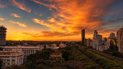 Vista de Palermo desde Bestial Fly Bar