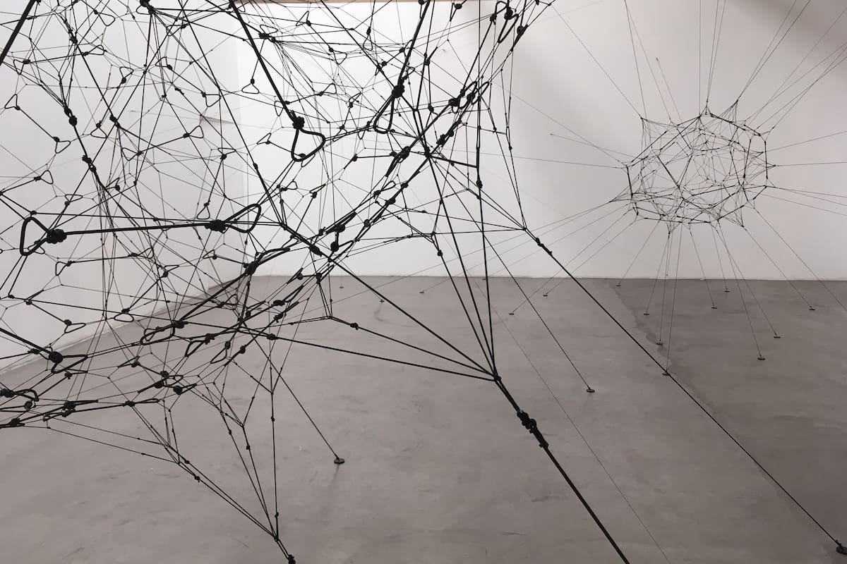 Vista de sala de la galería Ruth Benzacar