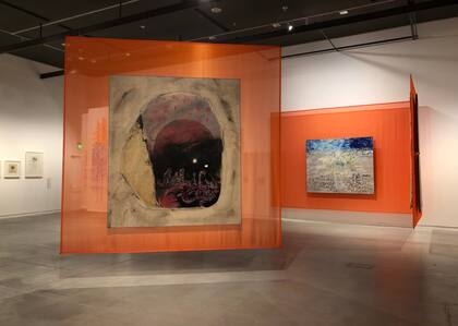 Vista de sala de la muestra de Elda Cerrato en el Moderno