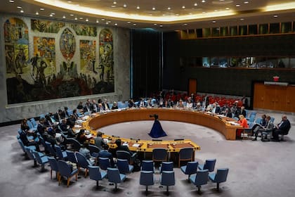 Vista de una reunión del Consejo de Seguridad en la sede de Naciones Unidas, el 2 de julio de 2024