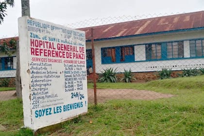 Vista del Hospital General de Panzi, en el suroeste del Congo, el 5 de noviembre de 2024. (AP Foto/Lucien Lufutu)