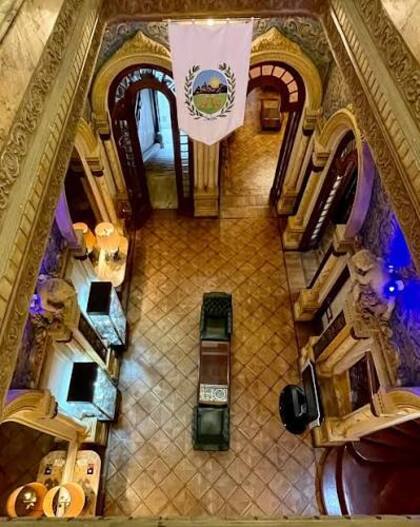 Vista del interior del Palacio Lagomarsino