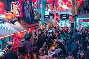 Vista del Mercat Villa Crespo, que este fin de semana será sede de una nueva edición del Matsuri Buenos Aires
