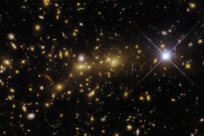 Vista del monstruo galáctico captado por la NASA