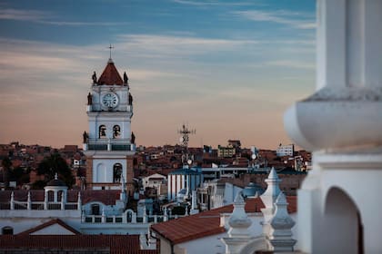 Vista del Museo Eclesiástico de Sucre.