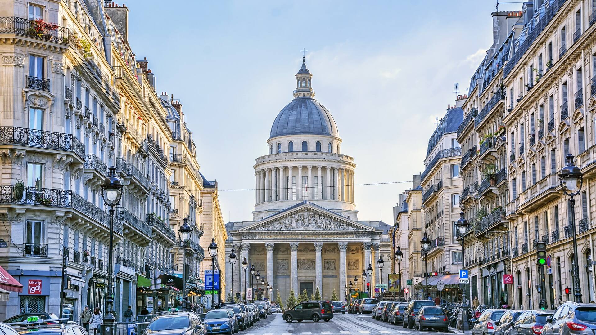 Vista del Pantenón parisino, donde pidieron enterrar a los poetas