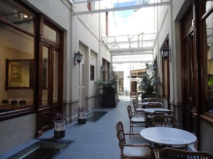 Vista del Pasaje restaurado