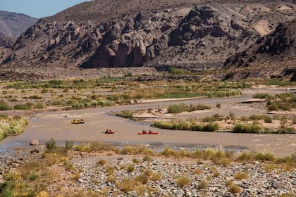 Vista del río Los Patos.