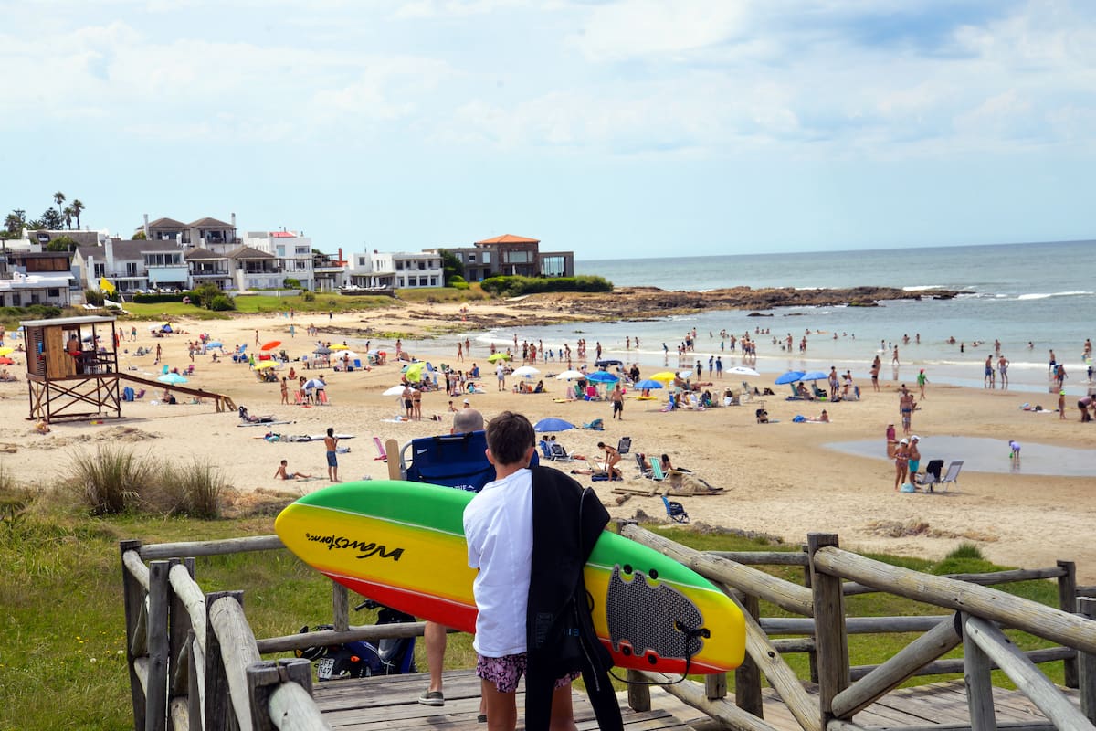 Vista desde La Posta del Cangrejo, La Barra, Punta del Este