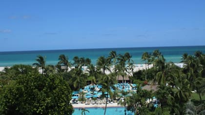Vista desde The Palm Hotel, en Miami Beach
Foto: Cristian Ávila Jiménez / EL TIEMPO