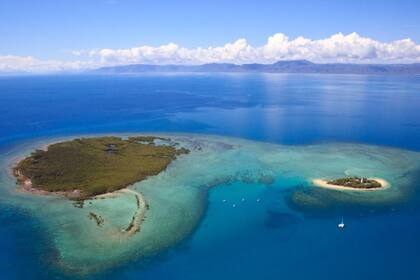 Vista panorámica de las islas y sus arrecifes de coral (Md Saiful Islam Bhuiyan)