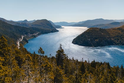 Vista panorámica de San Martín de los Andes