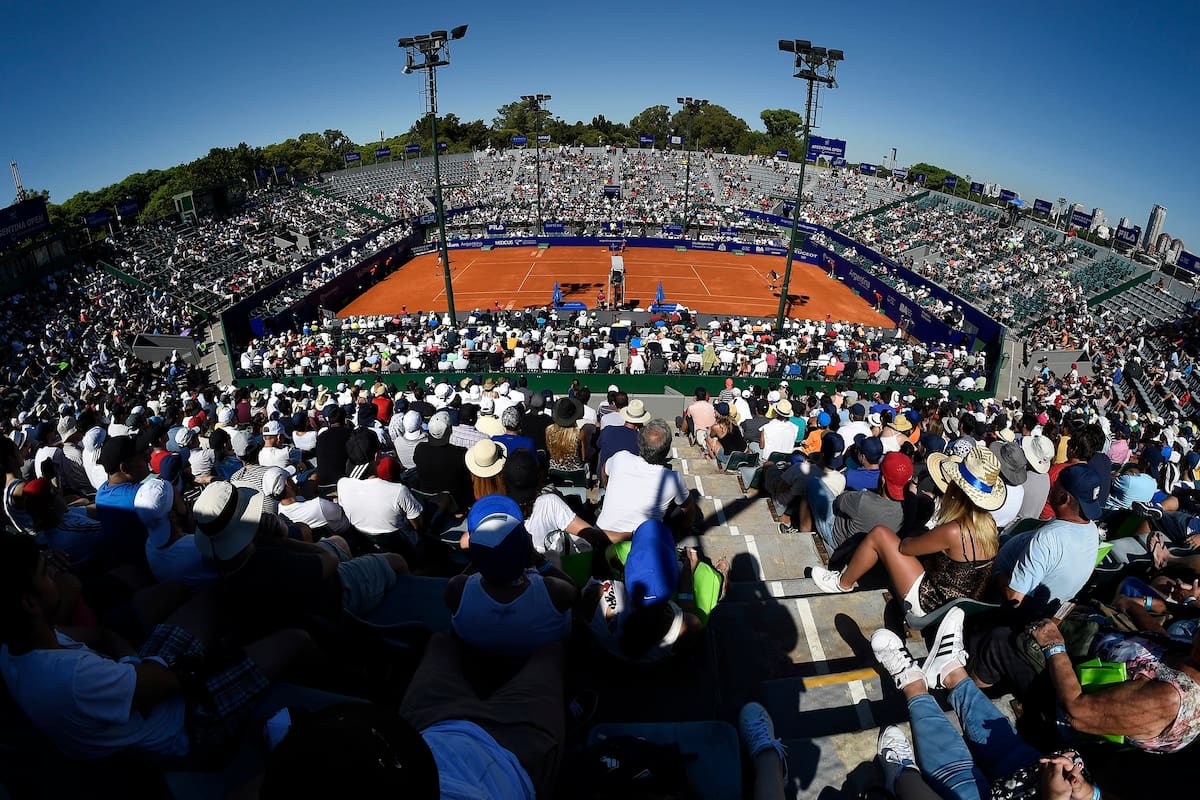 Vista panorámica del Buenos Aires Lawn Tennis.