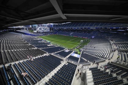 Vista panorámica del estadio en Seattle donde Estados Unidos jugará su segundo partido del Mundial ante Australia