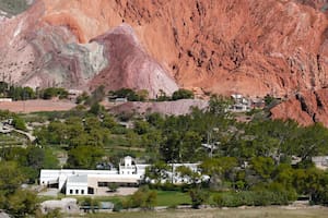 Vista panorámica del hotel El Manantial del Silencio, el primer hotel que se inauguró en Purmamarca