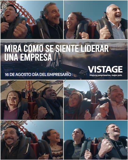 Vistage hizo una analogía entre liderar una empresa y subirse a una montaña rusa