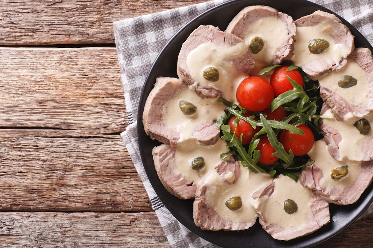 Vitel toné en su receta clásica
