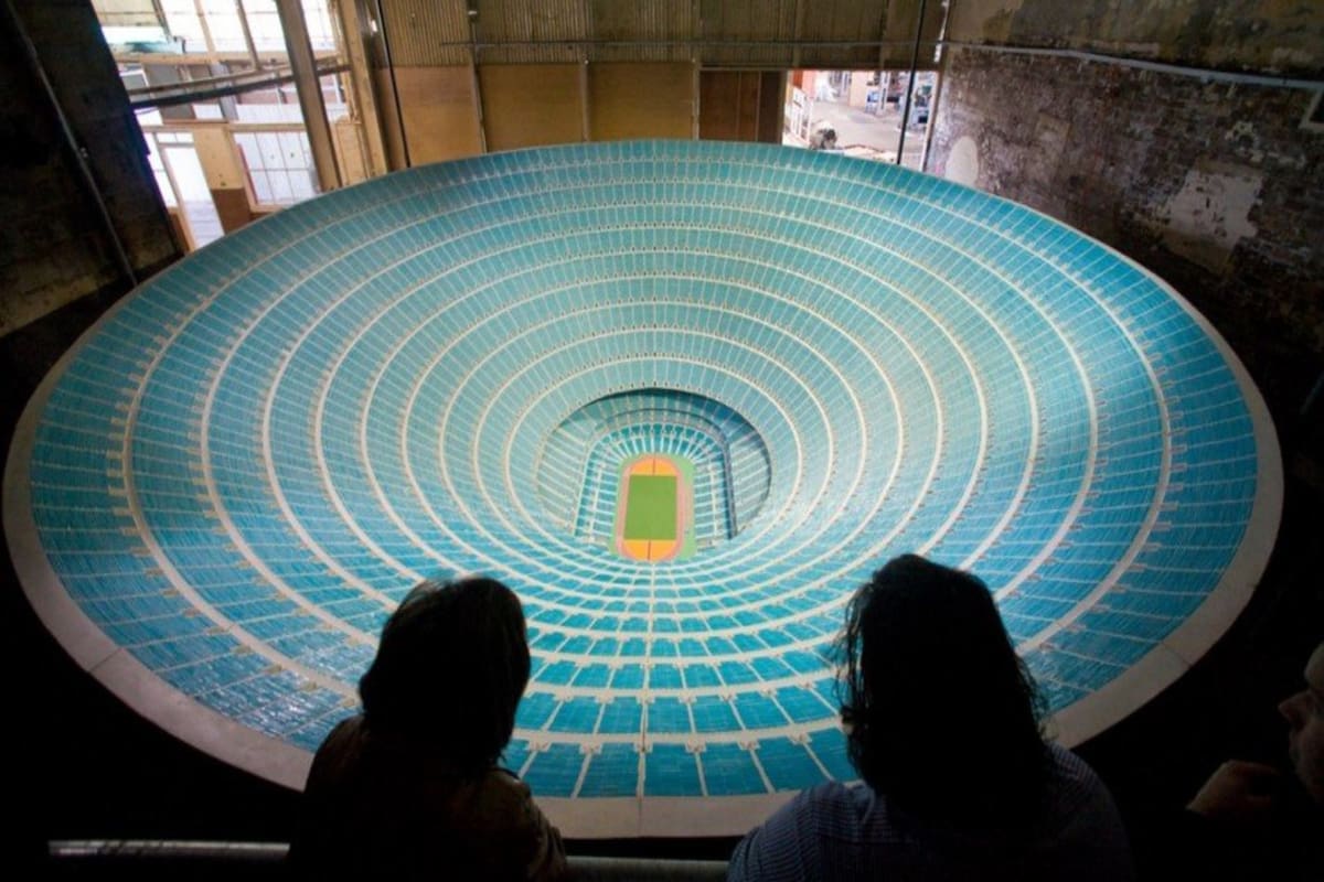 Vitruvian Experiments está basada e inspirada en el Estadio Olímpico de Sídney