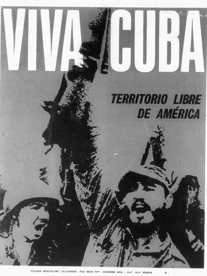 "Viva Cuba. Territorio libre de América"
