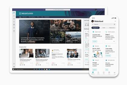 Viva es una plataforma online que busca mejorar la experiencia de los empleados con el trabajo en remoto, según Microsoft