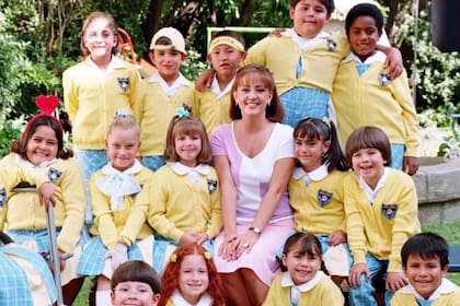 Vivan los niños fue una tira infantil en la que también partició Danna Paola (Captura video)