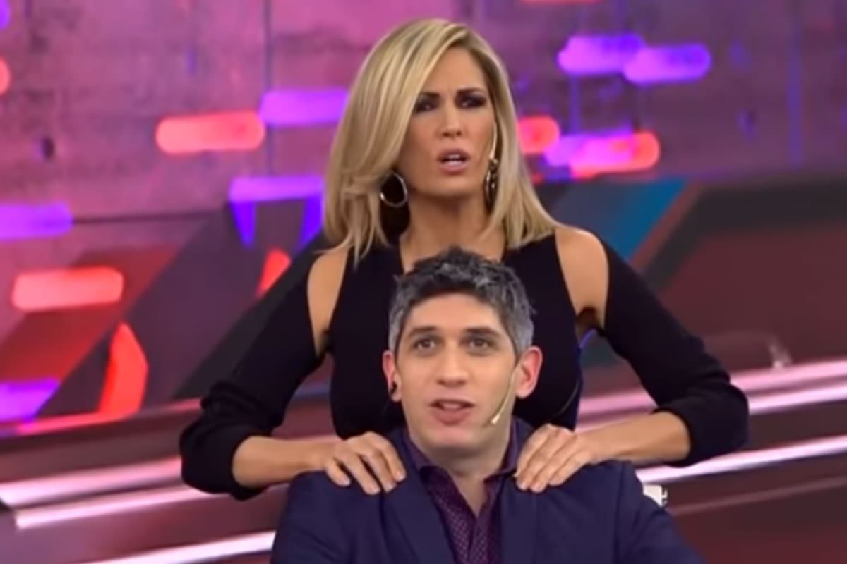 Viviana Canosa le hizo masajes a Pablo Caruso