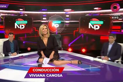 Viviana Canosa se subió a la mesa y arremetió contra el gobierno de Alberto Fernández