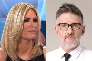 Viviana Canosa sorprendió a Luis Novaresio al revelarle la razón por la cual siempre lleva medias sueltas encima