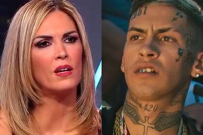 Viviana Canosa y L-Gante se cruzaron a través de las redes sociales