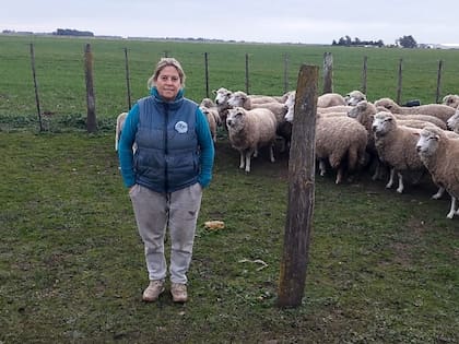 Viviana Galli, productora y prestadora de servicios rurales