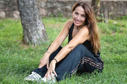 Viviana Saccone y la vida saludable: "Yoga hice, hago meditación; son cosas a las que veces vuelvo. La actividad física siempre, me gustan las caminatas"