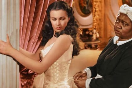 Vivien Leigh en la piel de Scarlett OHara en Lo que el viento se llevó