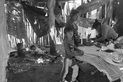 Viviendas muy precarias y falta de acceso a servicios básicos