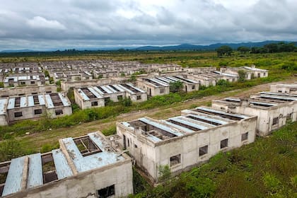 Viviendas sin habitar en Alto Comedero