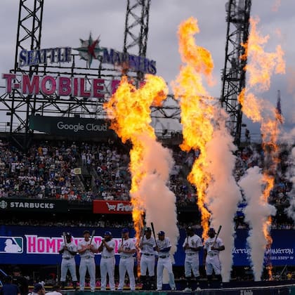 Vladimir Guerrero Jr. se convirtió en el ganador del Derby de Jonrones, este lunes en el T-Mobile Park de Seattle