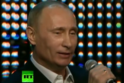 Vladimir Putin, ovacionado por estrellas de Hollywood (Foto: Captura de video)