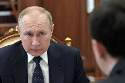 Vladimir Putin (Photo by Mikhail KLIMENTYEV / SPUTNIK / AFP)