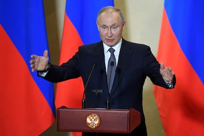 Vladimir Putin, presidente de Rusia