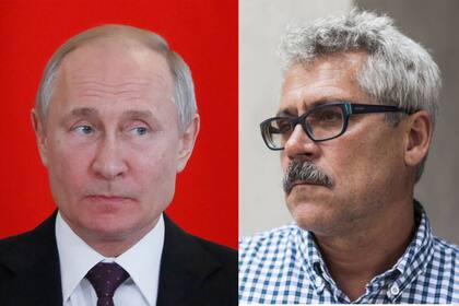 Vladimir Putin, presidente de Rusia, y Grigory Rodchenkov, el hombre que denunció el doping ruso sistemático