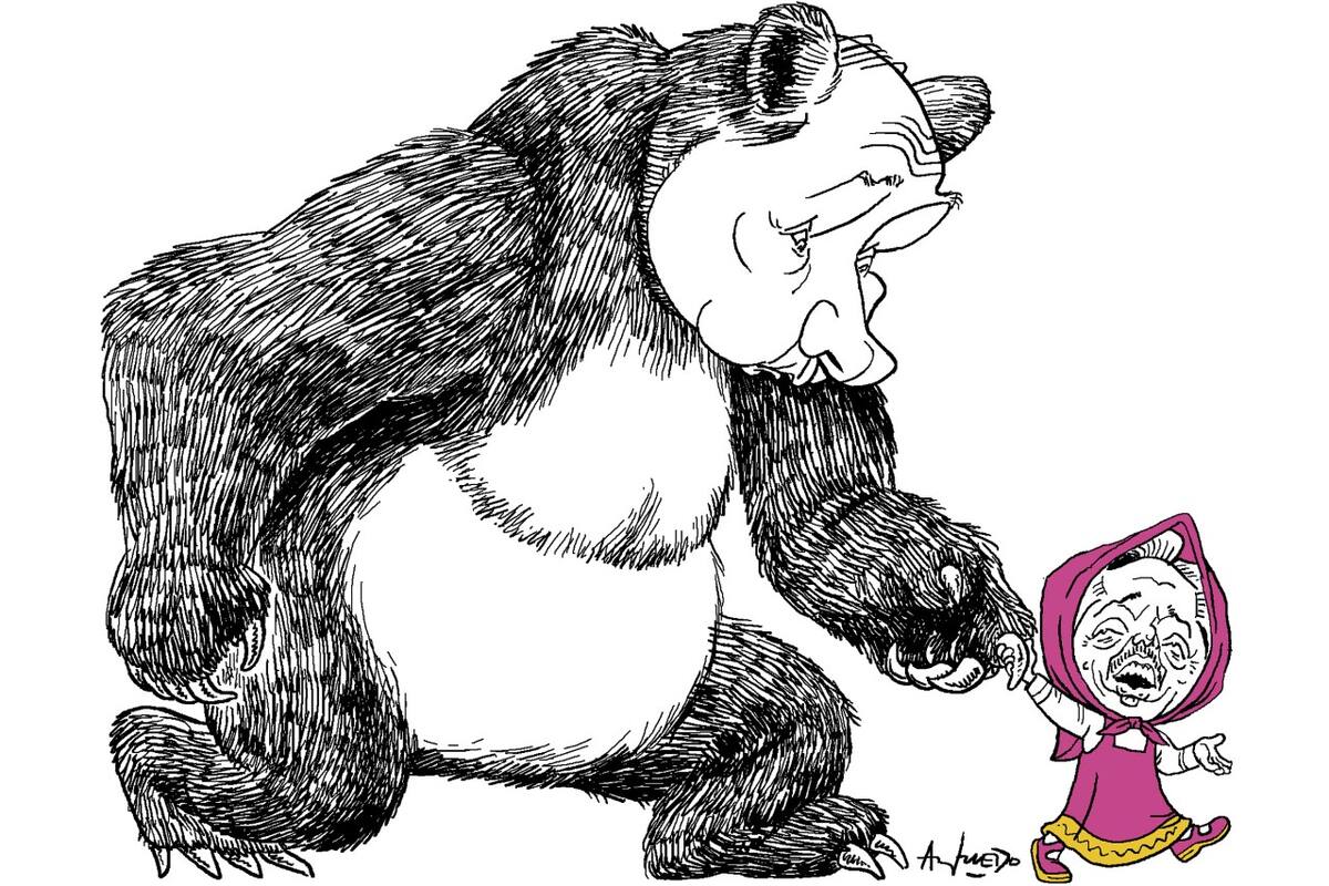 Vladimir Putin y Alberto Fernández