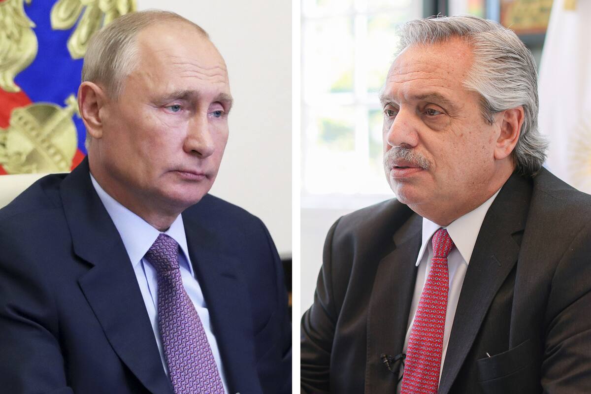 Vladimir Putin y Alberto Fernández hablaron por teléfono este mediodía