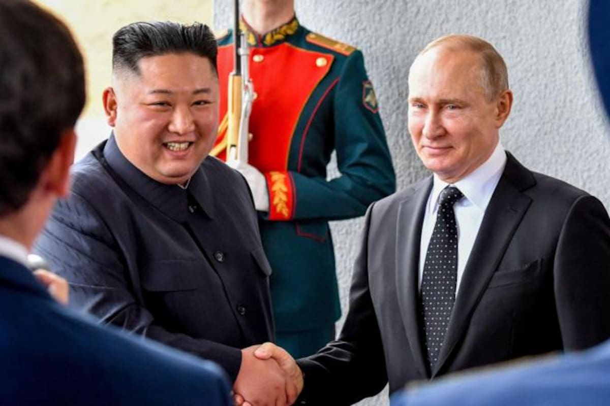 Vladimir Putin y Kim Jong-un llevan tiempo acercándose.