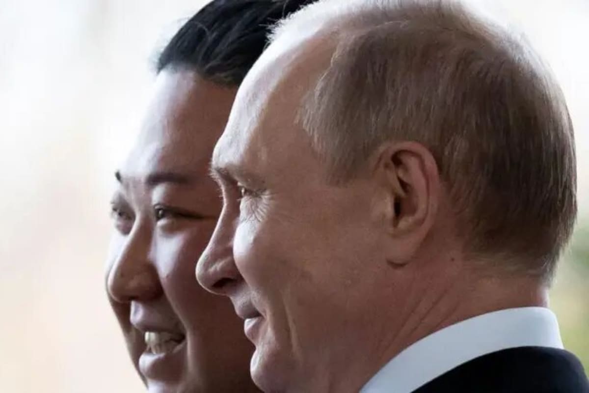 Vladimir Putin y Kim Jong-un vienen acercándose hace un tiempo ya.
