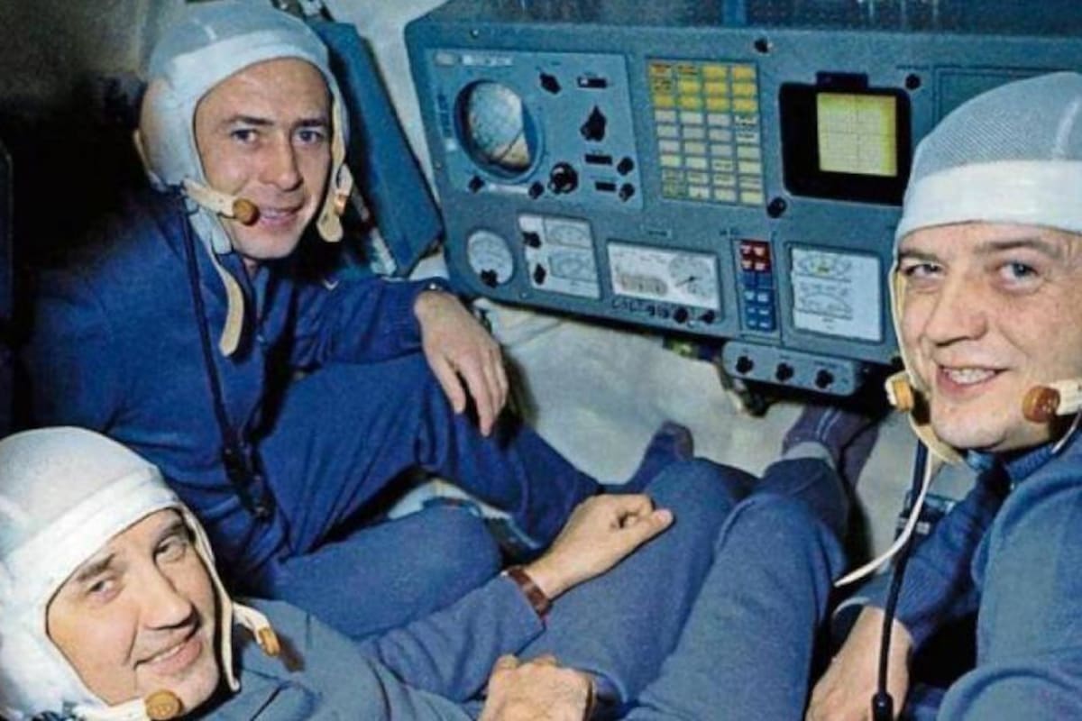 Vladislav Vólkov, Gueorgui Dobrovolski y Viktor Patsáyev