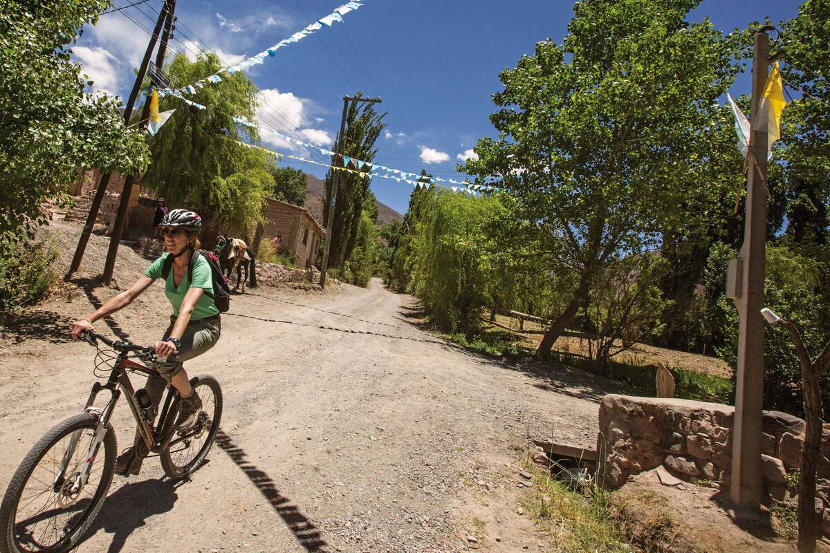 Volamos hasta San Salvador de Jujuy para adentrarnos en aquellos circuitos no tan conocidos: recorridos en bici por zonas ancestrales y cocineras que no sólo preparan alimentos, también revelan culturas