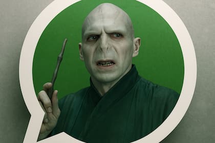 Voldemort para el modo de WhatsApp